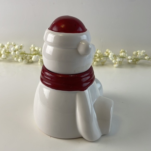 Vintage Polar Bear Christmas Lidded Candy Dish - Picture 9 of 17